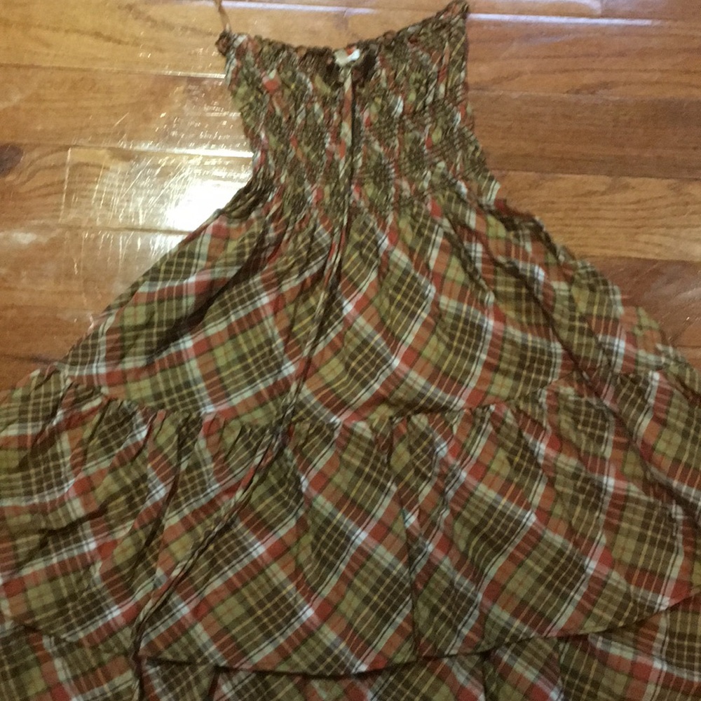 Thin plaid Jorie dress